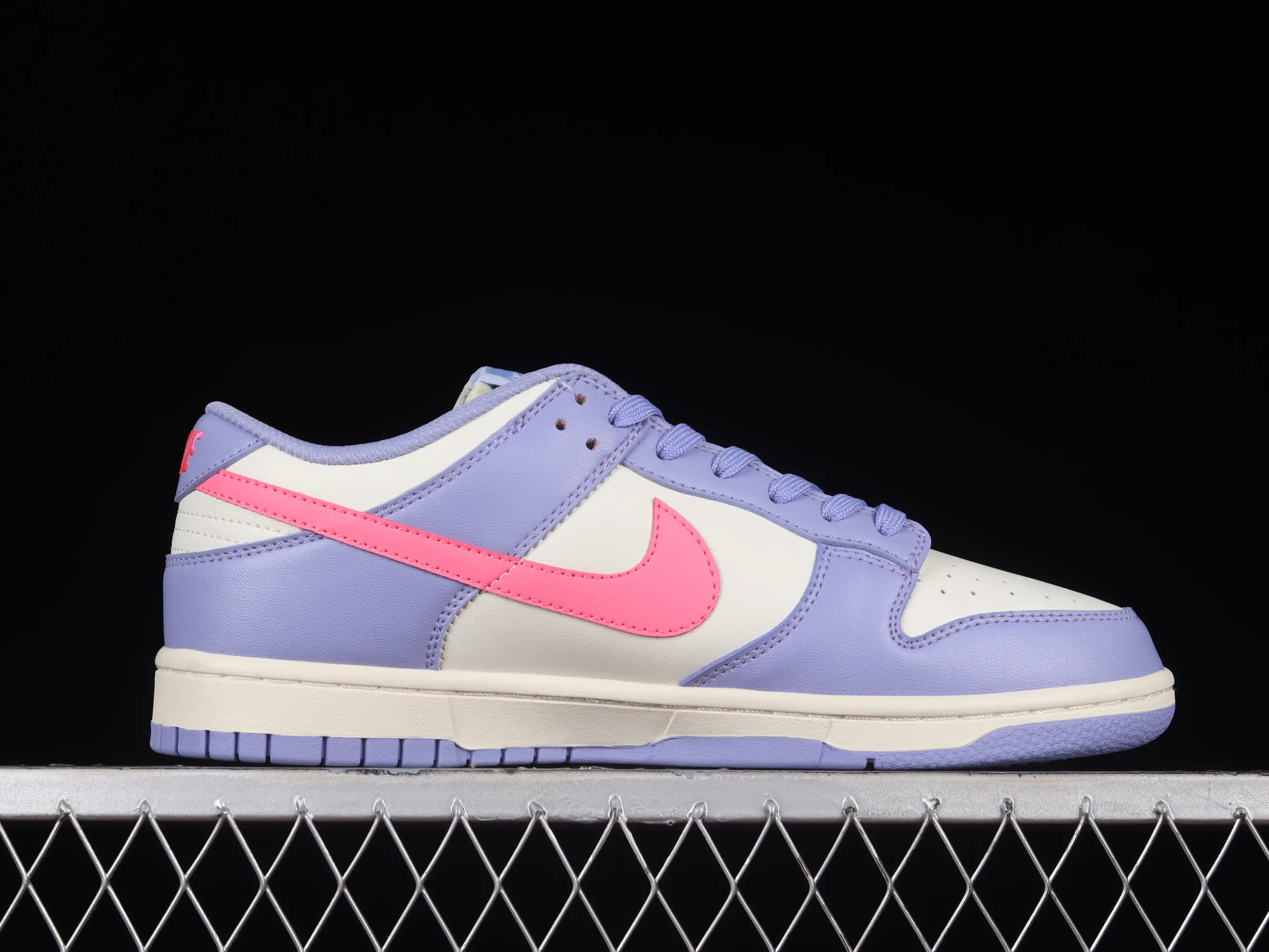 All categories Nk SB Dunk series Nk SB Dunk Low low-top sneakers N version Nk SB Dunk Low white, blue and pink color SB smashed backboard fashion casual sneakers DD1503-500